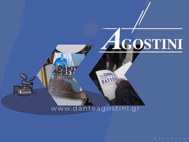 Dante Agostini Drum education in Thessaloniki Greece