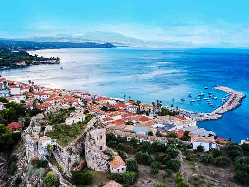 Koroni Peloponnesos Rich history wonderful beaches: booking for summer 2026