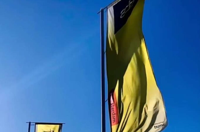 ADE Amsterdam Dance Festival flags