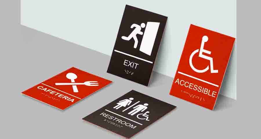 Braille Signs - Accessibility & Inclusion