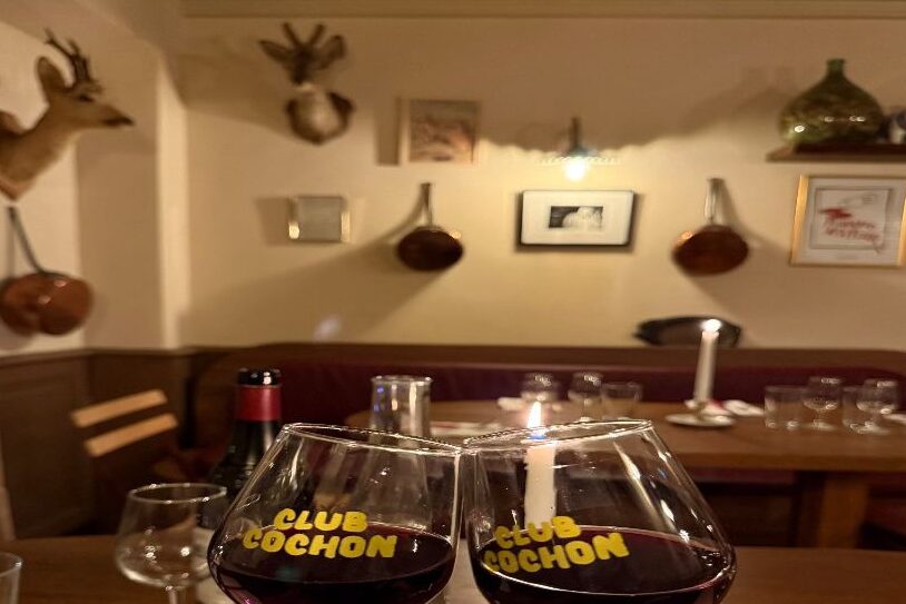 Interior of Club Cochon