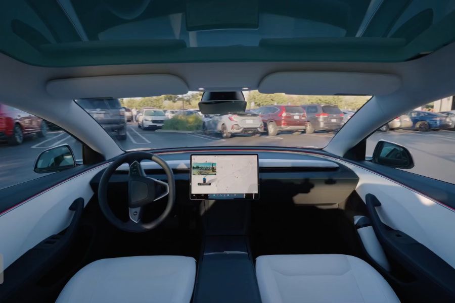 Inside a Tesla Full Self Driving