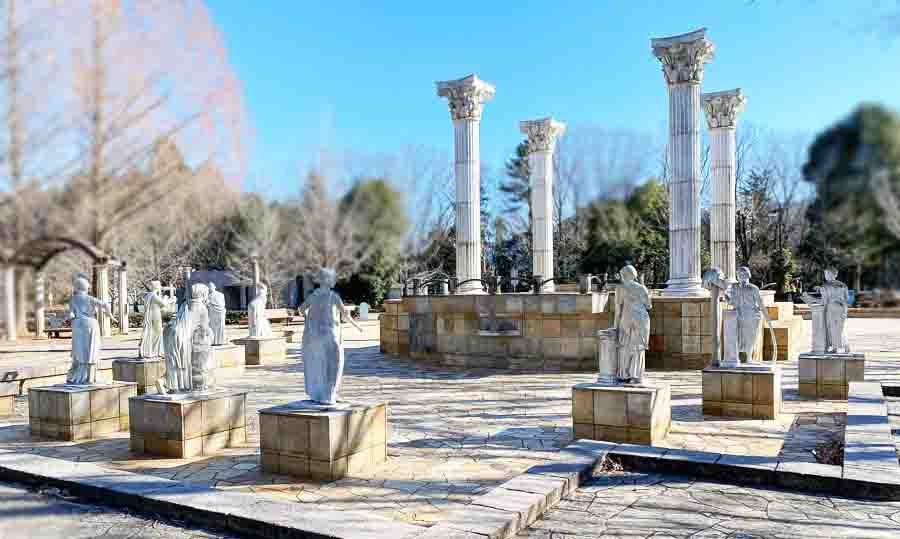 The 9 muses park in Japan