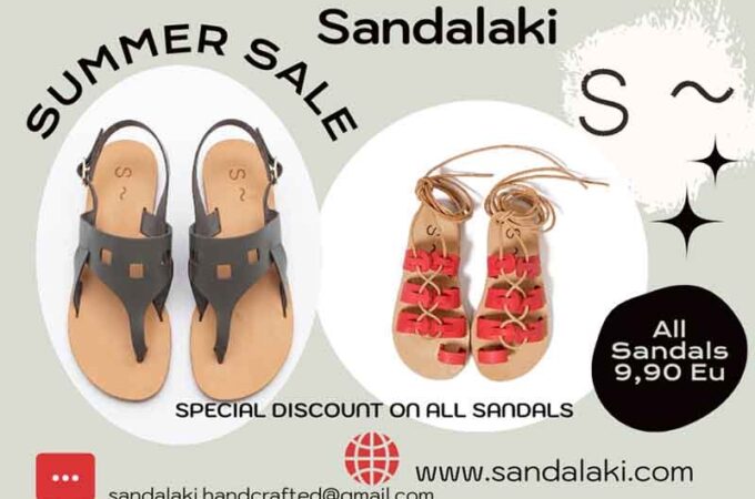 Leather Sandals Sandalaki