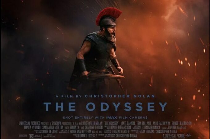 The Odyssey, A film by Christopher Nolan cover