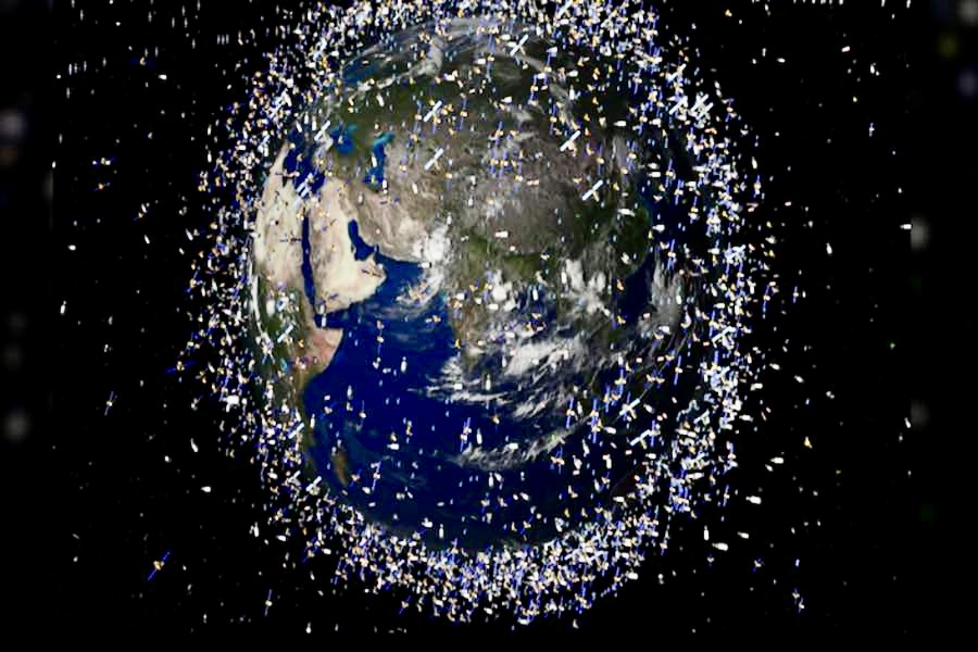 U.S. Weapons in space - space debris